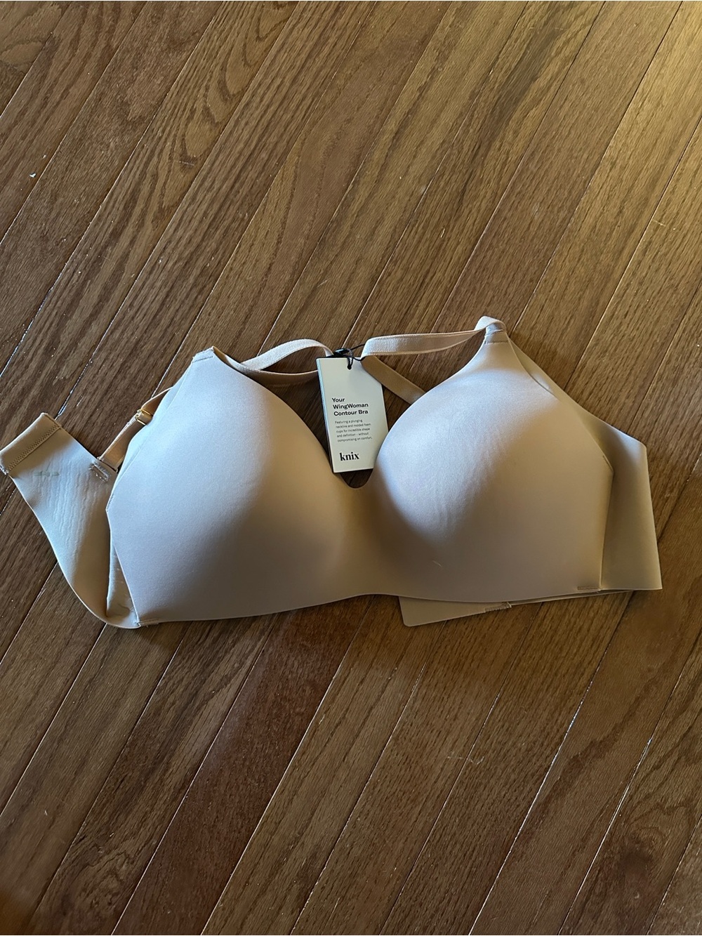 knix Nude Wireless Contour Bra - Smooth Everyday Support
